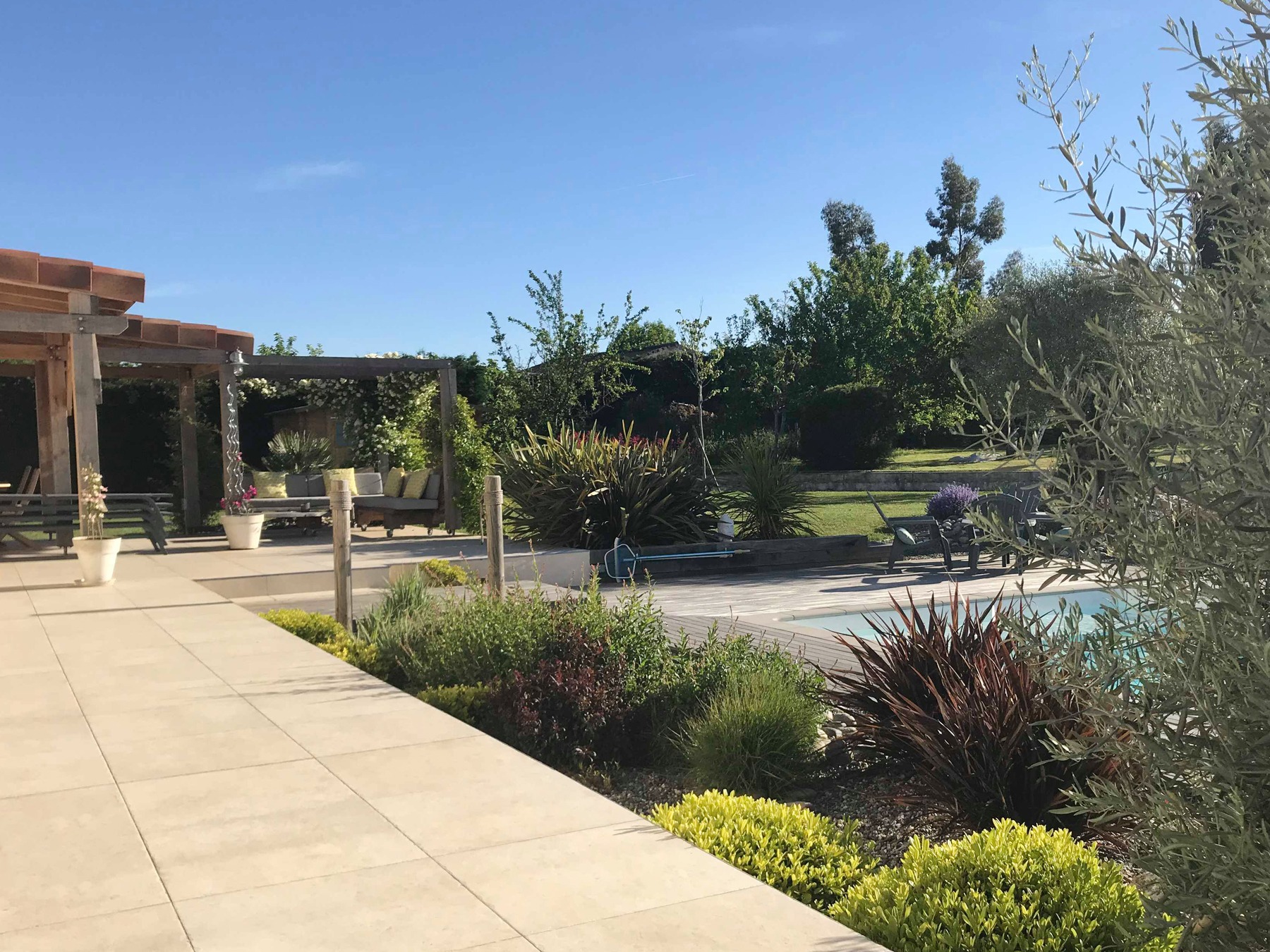 A garden that feels like a holiday